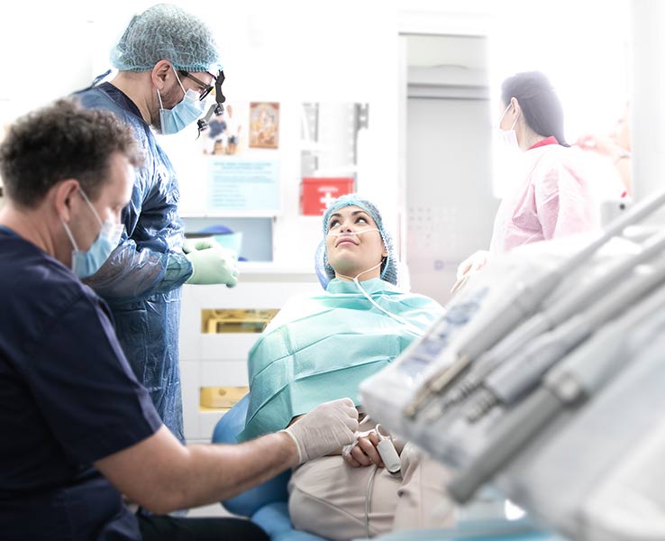 Preparations before surgery